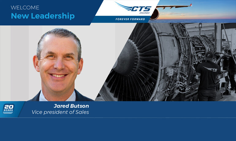 9/7/22 EVENT: CTS Engines hires Jared Butson as VP of Sales